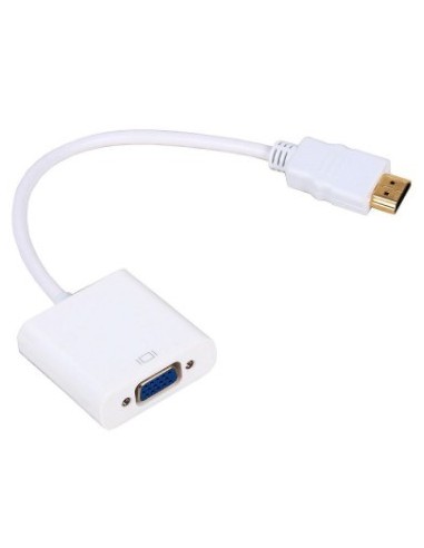 Преходник HDMI to VGA + audio